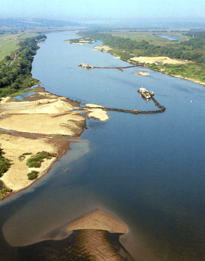 Oka river - excellent place for air photography.