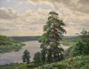 Andrei GERASIMOV, "Oka river", 2003-11-29, Oil on canvas, 90.0 x 70.0 cm