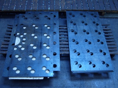 8 Steel plates are ready